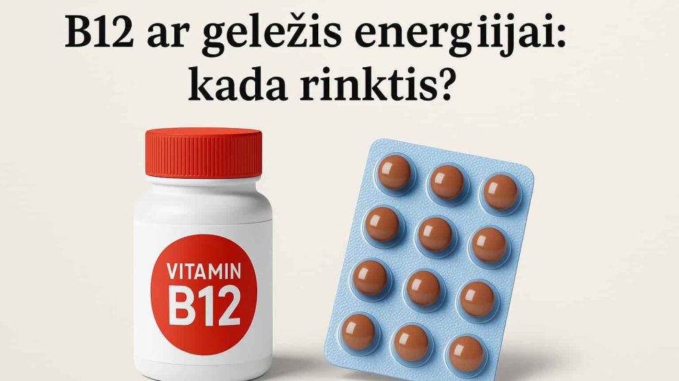 Vitaminas B12 ar geležis